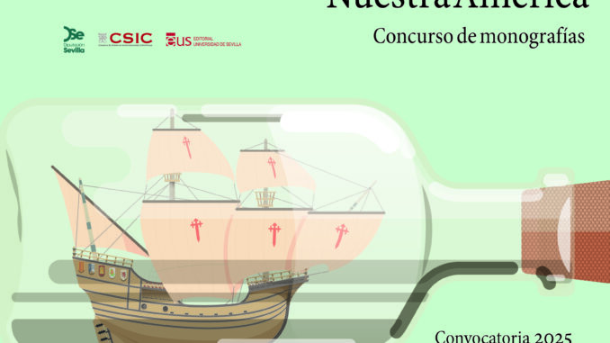 Cartel anunciador del Concurso anual de Monografías 'Nuestra América'