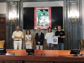 Presentación de las Fiestas Patronales 2025 de Sanlúcar la Mayor en la Casa de la Provincia de la Diputación