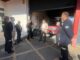 El diputado, junto a otros responsables del área y el gerente del Consorcio, durante su visita al Parque Central de Sanlúcar la Mayor.