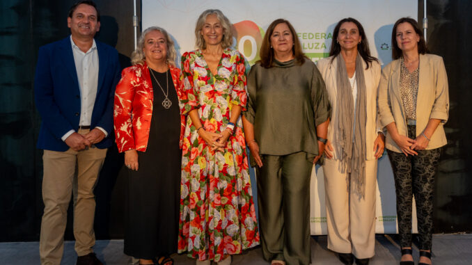 María Encarnación Fuentes en el acto conmemorativo por el 30 aniversario Confeafa