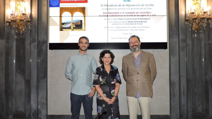 Un momento del acto de presentación del volumen, que se desarrolló en la Casa de la Provincia de la Diputación.