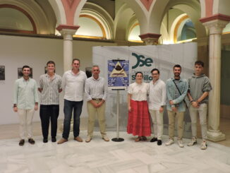 Un momento de la presentación de la exposición, en la Casa de la Provincia de la Diputación.
